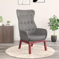 vidaXL Sillón de relax de tela en color Negro/Gris oscuro/Crema y más - details 4