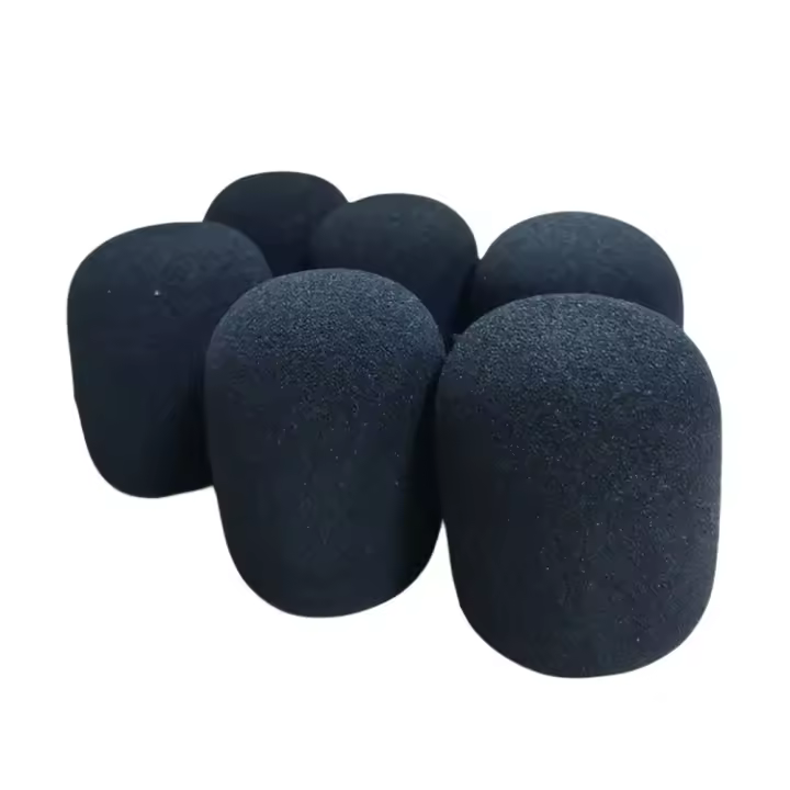 6pcs Funda Para Micrófono De Espuma De Alta Densidad Protección Anti-Viento Para La Mayoría De Los Micrófonos Estándar - 1