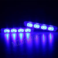 2x4 LED Luz De Advertencia Estroboscópica Para Coche Camión FSO Flasher De Emergencia Policiales Y Ambulancia Accesorios De Coche - details 9