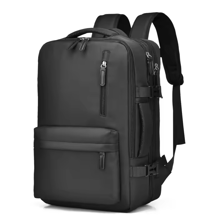 Mochipa de Viaje en Cabina de Avión 44x16x30 Mochila de Equipaje para Mujer 45x16x30 cm Tamaño de Equipaje de Mano Mopila Ampliable Mochipa de Viaje para Hombre Mochipa Impermeable para Portátil with USB - 1