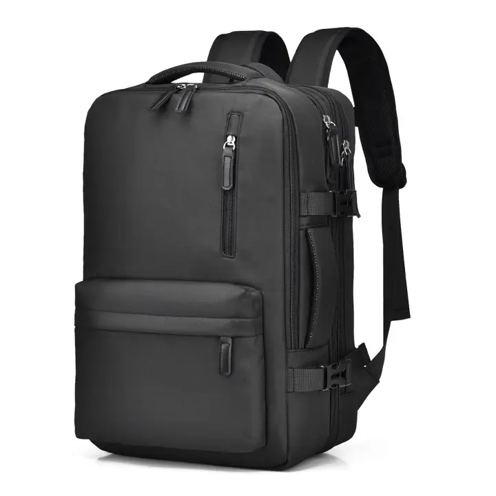 Mochipa de Viaje en Cabina de Avión 44x16x30 Mochila de Equipaje para Mujer 45x16x30 cm Tamaño de Equipaje de Mano Mopila Ampliable Mochipa de Viaje para Hombre Mochipa Impermeable para Portátil with USB - 1