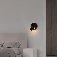 Lámpara De Pared LED Rotativa Para Interior Luz De Noche Para Dormitorio Sala De Estar Pasillo Sofá Iluminación De Fondo Decorativa Para El Hogar Con Espejo - details 8