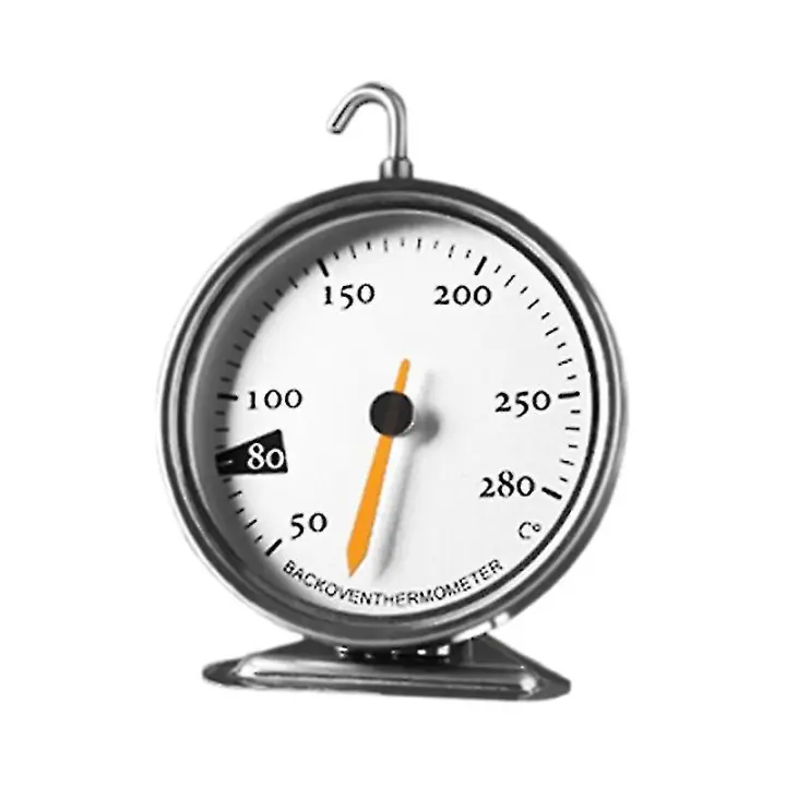 Oven Thermometer Sturdy Construction Heat Resistant Metal Hanging Type Instantly Read Oven Grilling Thermometer For Home - 1