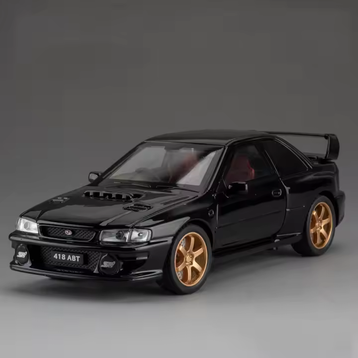 Modelo De Coche Simulación 1:32 Impreza WRX STI De Metal Para Jóvenes Y Adultos Regalo Para Niños Juguetes Decorativos De Vehículos - 1
