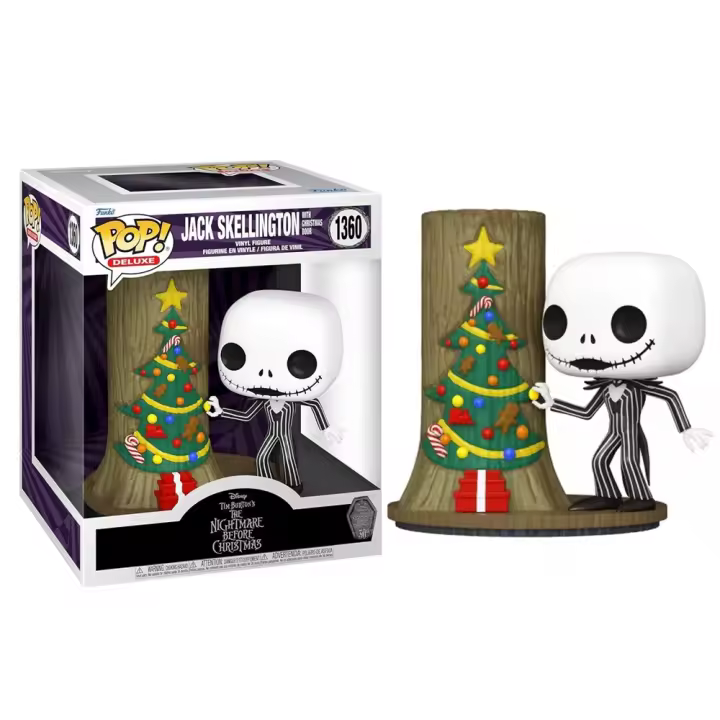 FUNKO POP! DELUXE: PESADILLA ANTES DE NAVIDAD - JACK CON PUERTA DE NAVIDAD, 72310, Nº1360, TIENDA CON LICENCIA OFICIAL - 1