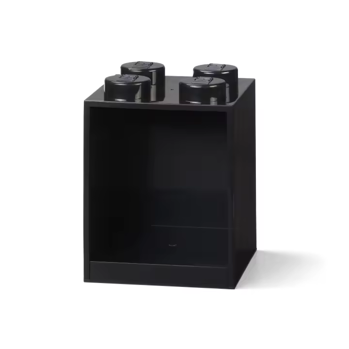 Room Copenhagen Soporte de Almacenamiento Lego Negro para Colgar o Sobremesa - 1