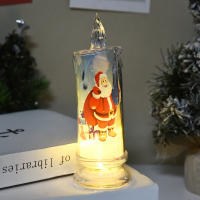 Vela LED De Navidad Proyección De Lámpara De Flamante Decorativa Para Fiesta De Año Nuevo Y Festival Decoración De Casa Y Dormitorio - details 3