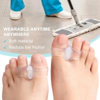 Pehmeä silikoni toe Corrector ortopedinen suoja Bunion Relief Foot Care Treatment -hoitoon - tiedot 6