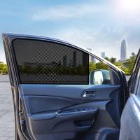 2Pcs Pegatinas De Sol Para Coche Electrostáticas Bloqueo De Luz Y Calor Para Ventanas Lateral Traseras Película De Cubierta - details 20