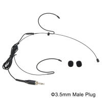 Micrófono De Cuello Doble Para Shure Headset Negro Accesorio De Audio Para Sistema De Radio Equipamiento De Audio - details 3