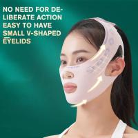 Máscara De Piel V Shaped Para Modelado Facial Y Reducción De Doble Mentón Herramienta De Levantamiento Facial Reutilizable Belleza Y Cuidado De La Piel - details 3