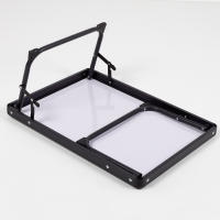 Mesa plegable camping portátil Antivuelco de acero Aktive, con asa de transporte, medidas 56x40x25cm, material acero y madera MDF - details 4