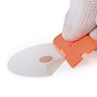 Cepillo De Limpieza Para Etiquetas De Cuchilla De Plástico 100 Piezas Eliminador De Pegamento Para Vidrio Y Carrocería De Coche Herramienta De Squeegee Para Eliminar Pegatinas - details 5