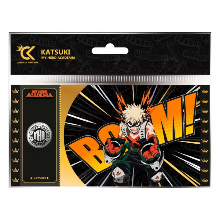 Golden Ticket My Hero Academia Katsuki Cartoon Kingdom     Frikimon - 1