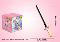 Bloques De Construcción De Espada Katana Demonio Slash Modelo Japonés Para Niños Juguete De Bloques Micro De Plástico ABS Ornamentación De Escritorio Regalo De Navidad - details 19