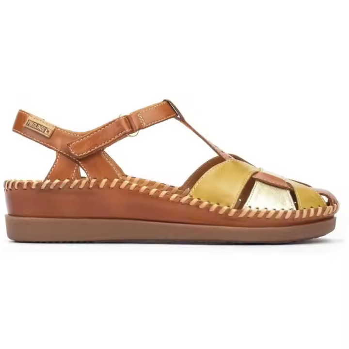 Sandalias Pikolinos Cadaques para mujer en color marron - 1
