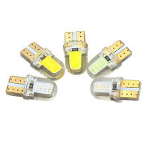 Lámparas LED T10 W5W 12V Para Placa De Licencia 10PCS Luz De Estacionamiento De Automóvil Lámpara De Aclaración Canbus COB Accesorios De Luz De Vehículo - details 1