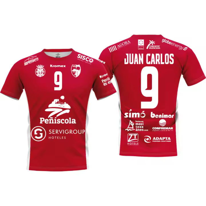 Kromex Camiseta ServiGroup Peñíscola 2023-2024 Roja - 1