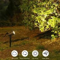Luces De Punto Solar RGB LED Para Exterior IP65 Impermeables Ajustable Brillo Para Jardín Yard Árboles De Palma Escenario Decoración - details 6