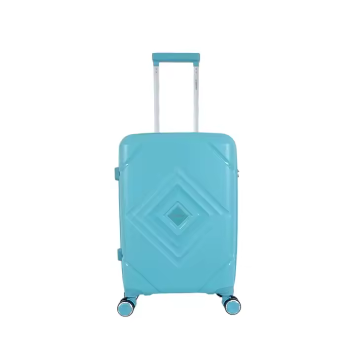 Maleta barata de cabina Benzi BZ5752 Turquesa de  55 x 39 x 20 muy ligera 2.3 kg. 4 ruedas dobles giratorias 360º. Cerradura de combinación. Excelente relación calidad-precio. Ideal para Ryanair, Vueling, etc... (Color Turquesa) - 1