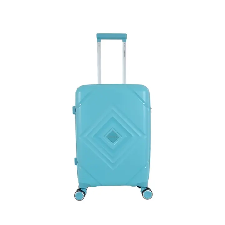 Maleta barata de cabina Benzi BZ5752 Turquesa de  55 x 39 x 20 muy ligera 2.3 kg. 4 ruedas dobles giratorias 360º. Cerradura de combinación. Excelente relación calidad-precio. Ideal para Ryanair, Vueling, etc... (Color Turquesa) - 1