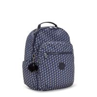 Mochila Kipling Coul S3DK azul ligera y resistente, con múltiples bolsillos organizadores, cómoda y funcional para uso diario, viajes, trabajo o universidad, diseño moderno y duradero de 14 L - details 0