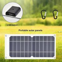 Panel Solar Portátil Sunpower 35W Con USB Cargador Estable Para Power Bank Teléfono Camping Al Aire Libre Hogar RV Regalo - details 8