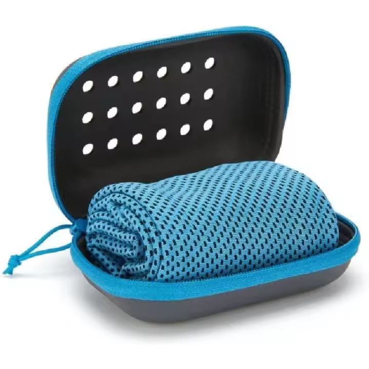 Porcheddu toallas de refrigeración suave y transhabbles absorber el diente, toallas Frías y Frías, toallas deportivas de seco rápido, toallas deportivas con caja de almacenamiento, toallas deportivas de microfibra, toallas deportivas de seco - 1