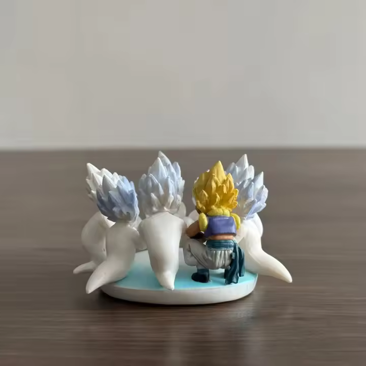 Figura De Acción Dragon Ball Z Frieza VS Vegeta Son Goku Krillin Gohan Gotenks Fantasma PVC Estatua Coleccionable Juguete Regalo Para Adolescentes Y Adultos - 1