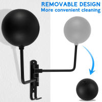 Soporte De Pared Para Casco De Motocicleta En Acero Con Gancho Estante De Almacenamiento Para Cascos De Bicicleta Chaquetas Y Gorras Unisex - details 1