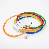 Collar LED Para Perros Y Gatos Con USB Y 3 Modos Luz Brillante Prevenimiento De Pérdida Accesorios Para Mascotas Reflectante Anti-Perdida Para Animales - details 11