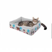 Jaula para perros, cálida cama para perros medianos y pequeños, funda extraíble, lavable a máquina, cama de felpa para mascotas - details 2