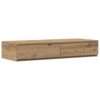 Cajones de Cama vidaXL de Roble Artesanal 90x36,5x16,5 cm de Madera - details 1