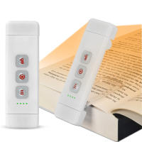 Luz De Lectura Clip-on Con Marcapáginas Y Timer Recargable USB Luz De Mesa Portátil Para Cama LED Mini Lámpara De Leer - details 9