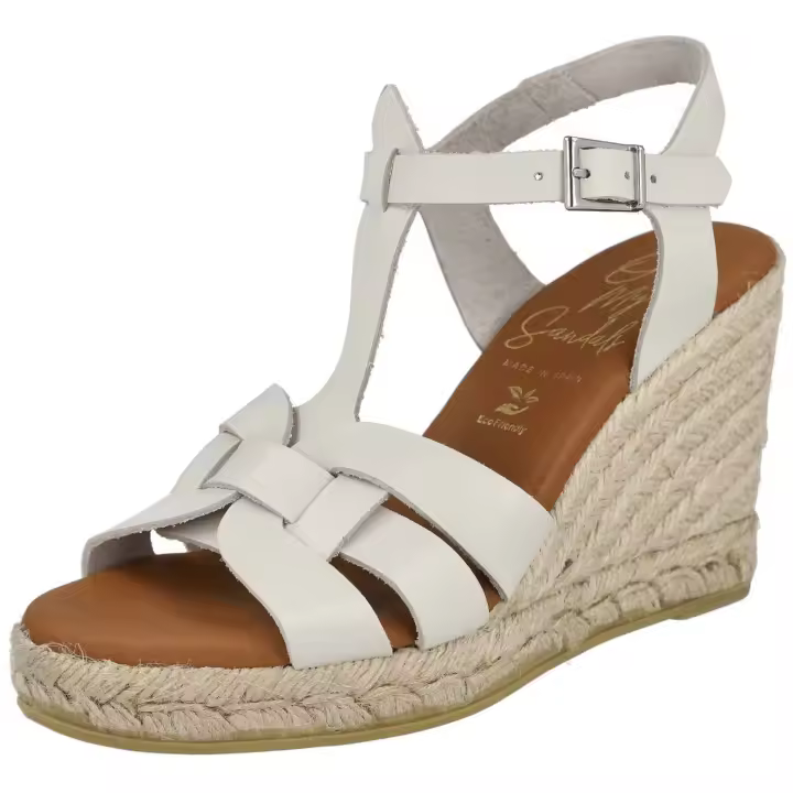 Cuñas de Esparto Oh! My Sandals Lr5488 para mujer en color beige - 1
