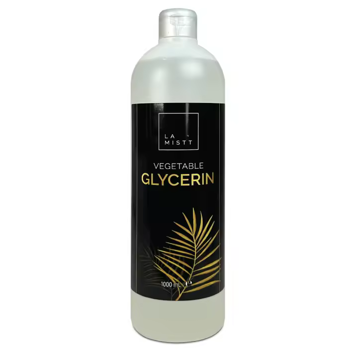 LA MISTT Glicerina 100% Vegetal Líquida 1L  Grado Farmacéutico  Hidratante ideal para cabello y cuerpo - Sin Fragancia - 1