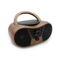 Reproductor de CD Metronic Moov Radio CD Copper & Black MP3, FM, Puerto USB, Funciones Sleep - details 2