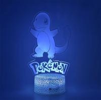 Lámpara De Noche LED Pokemon Gengar Haunter Gastly 3D Iluminación De Colores Cambiantes USB Regalo Para Niños Luz De Mesa Ilusión De Sueño - details 3