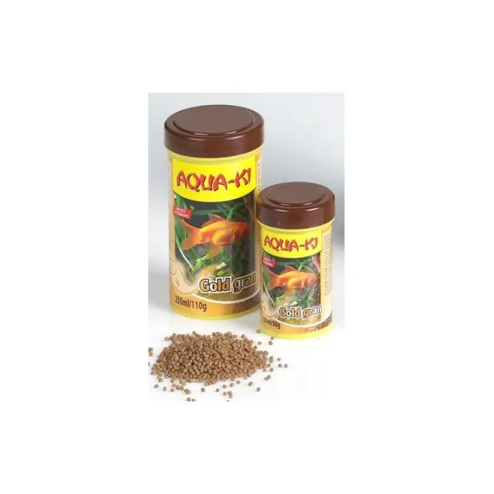 Aqua-Ki Gold Granulos 110 Gr. -12- Pienso Agua Fria Granulado. - 1