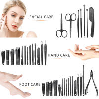 Juego De Tijeras Para Uñas De Acero Inoxidable Con Estuche Portátil Herramienta De Aseo Verde Manicura Y Podología - details 7