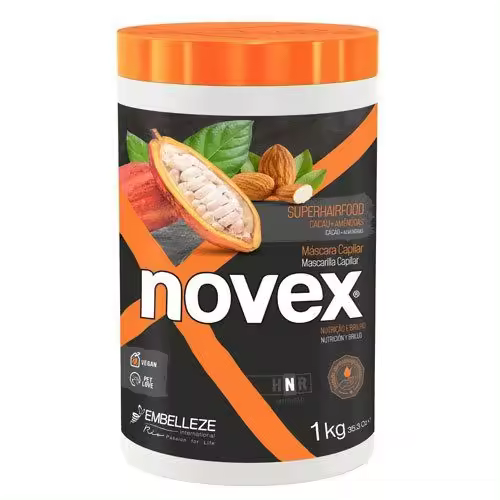 Novex SuperHairFood Cacau & Amêndoa Mascarilla - 1