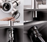 Grifo De Baño De Cobre Soldado Grifo De Mesa Suelta Mezclador De Agua Caliente Y Fría Tapa De Oro Pulido Manillar Único Montaje En La Superficie - details 19