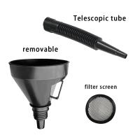 Funel De Refillado Para Motor Con Filtro Para Coche Motocicleta Camión Estrador Tubo Extensión Herramienta De Rociado De Gasolina Y Aceite - details 2