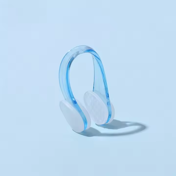 2 Pcs Clip De Nariz Para Natación Profesional Antigolpes Cómodo Impermeable Y Antideslizante Entrenamiento De Natación - 1