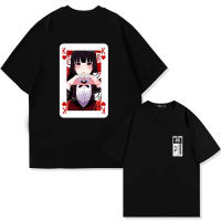 Camiseta De Anime Kakegurui 90s Japonés Para Hombres Y Mujeres Estilo Casual Manga Yumeko Jabami Verano Manga Corta Cuello Redondo Streetwear Cosplay - details 6