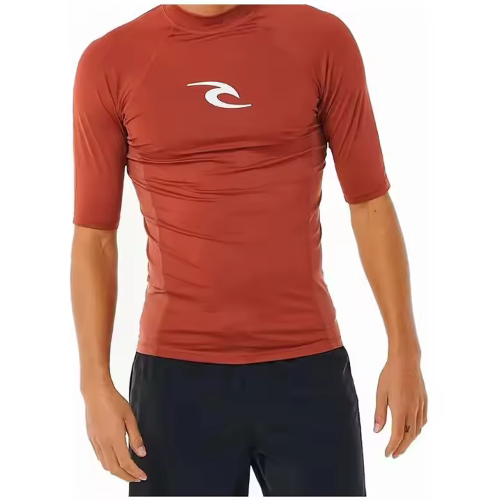 Licra De Surf Rip Curl Brand Wave Upf S/S- Niño Rojo - 1