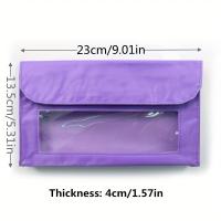 Bolsa De Almacenamiento Magnética Para Pizarra Blanca Aids De Aprendizaje Para Clase Bolsa Magnética De PVC Eco-amigable Rectangular Multiusos - details 2