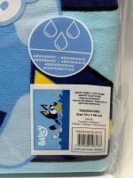 Toalla para Playa Piscina Bluey Oficial 70x140cm infantil de microfibra para niños - details 2