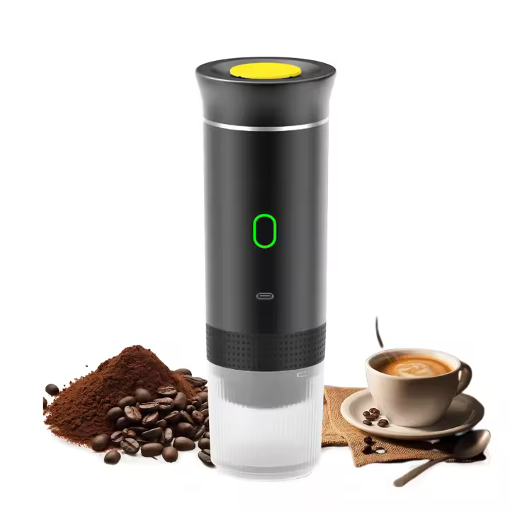 Cafetera Eléctrica portátil para uso en el hogar Portátil 3 en 1, máquina de café molido con cápsula Eléctrica - 1