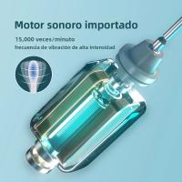 Cepillo De Dientes Eléctrico Sonic Recargable 6 Modos Electrónicos Con Cabezas De Reemplazo Impermeable Limpia Para Adultos - details 4